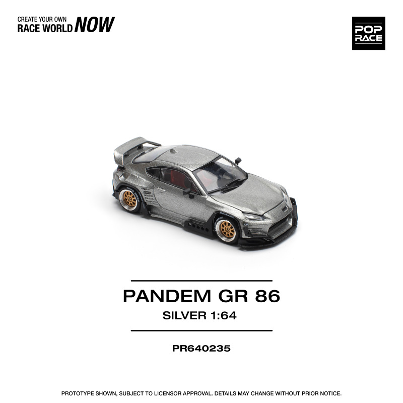 PANDEM GR86 – SILVER (POP RACE, PR640235) 1