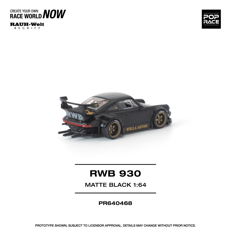 RWB 930 MATTE BLACK "STELLA ARTOIS" 6