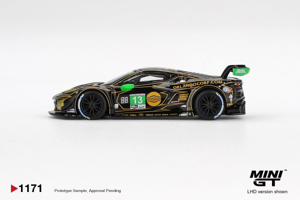 CHEVROLET CORVETTE Z06 GT3.R #13 AWA 2025 IMSA DAYTONA 24 HRS (MINI GT, MGT01171-BL) 2