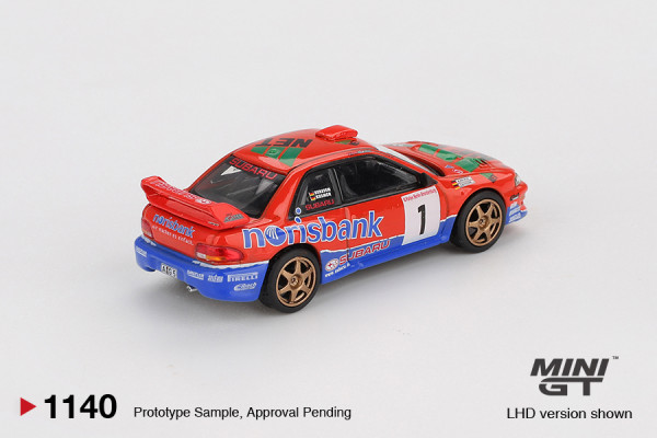 SUBARU IMPREZA WRC97 #1 – DRM Champion 1999 (MINI GT, MGT01140) 1