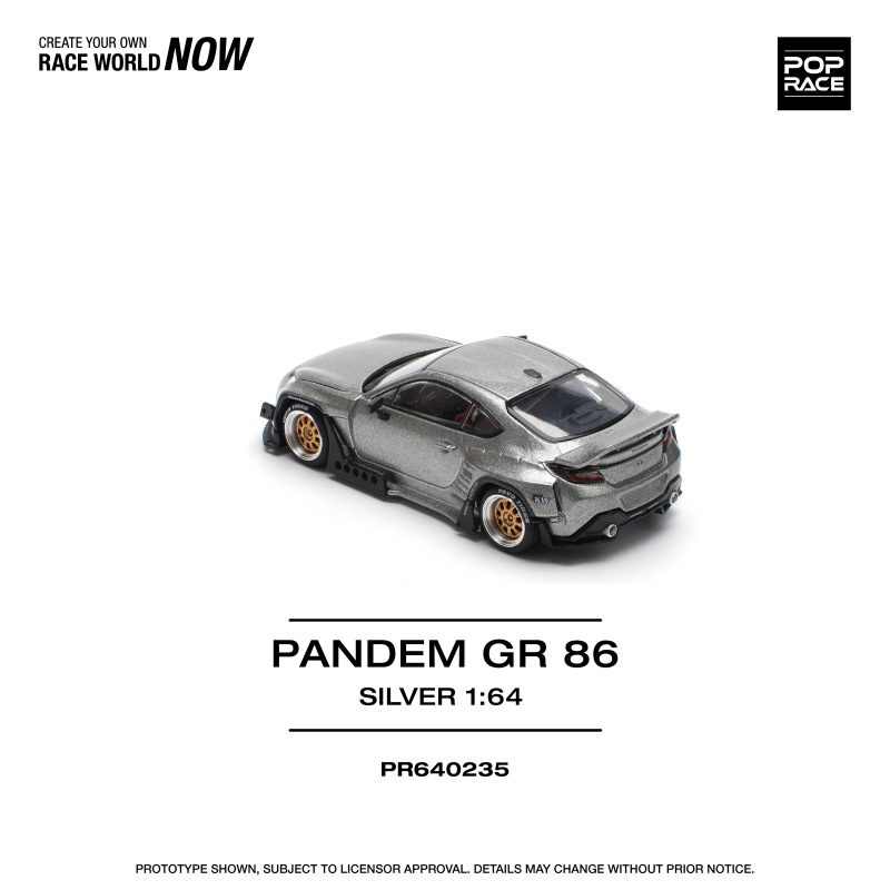 PANDEM GR86 – SILVER (POP RACE, PR640235) 2