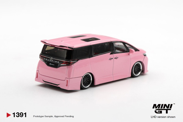 TOYOTA VELLFIRE 40 KUHL METALLIC PINK (MINI GT, MGT01391) 1