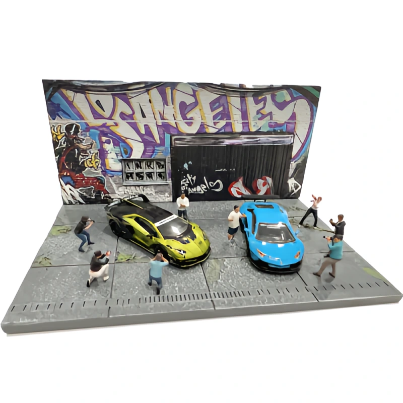 STREET ART DIORAMA – LA GRAFFITI (AMERICAN DIORAMA, AD-2424MJ)