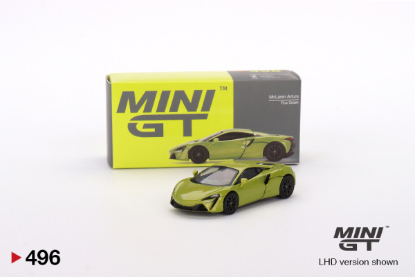McLaren Artura Flux Green (MINI-GT, MGT00496)