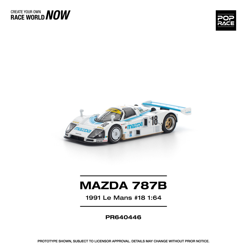MAZDA 787B 1991 LE MANS 24HRS #18 6