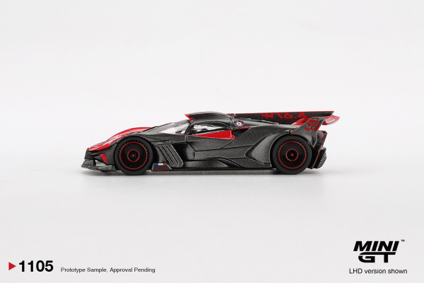 BUGATTI BOLIDE RED (MINI GT, MGT01105-L) 2