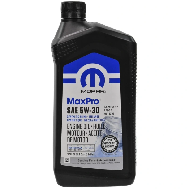 MOPAR MAXPRO SAE 5W30, 1L (68518204AA)