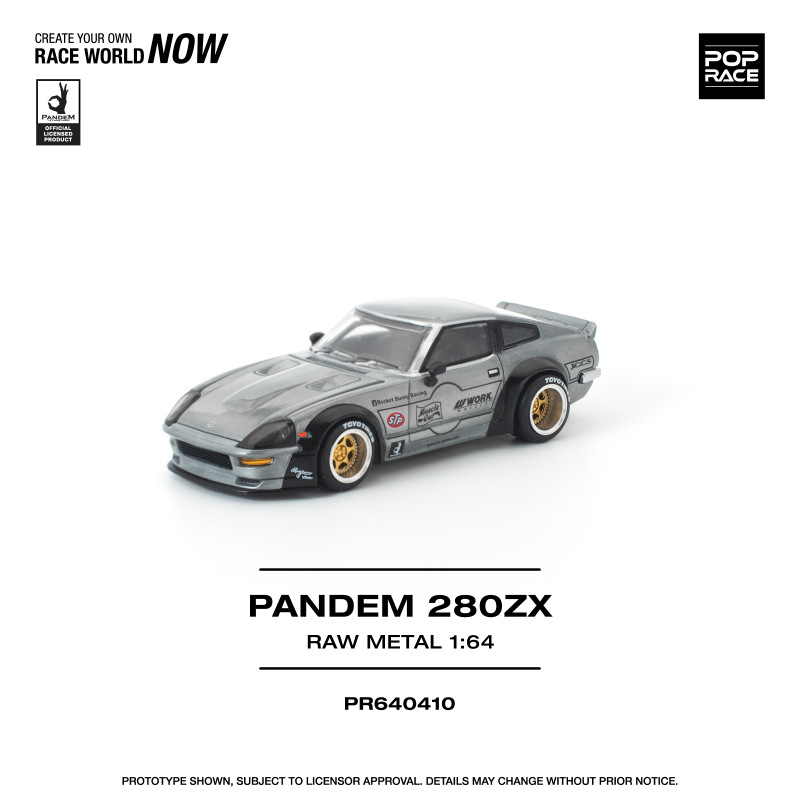 PANDEM 280ZX (RAW METAL) 2