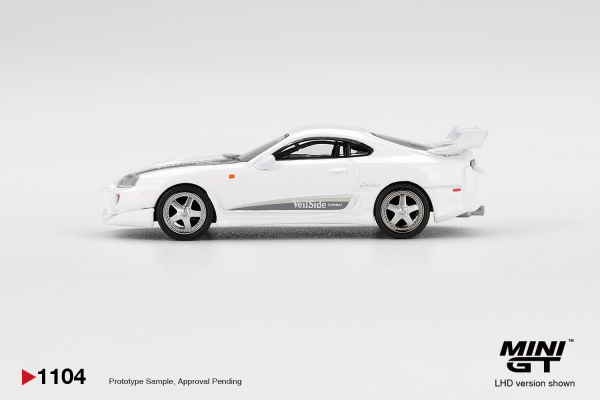 TOYOTA SUPRA VEILSIDE COMBAT V‑I WHITE (MINI GT, MGT01104) 2