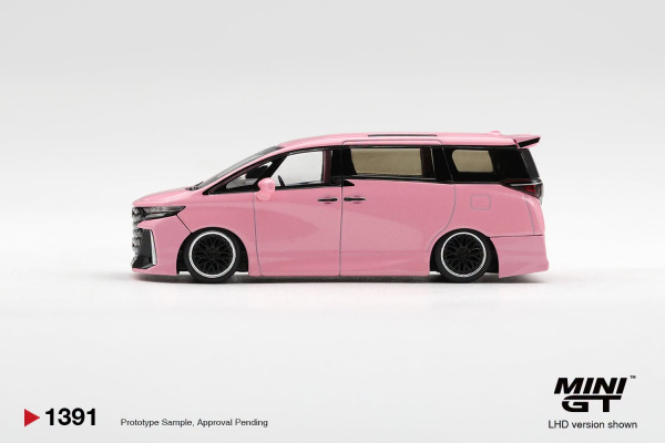 TOYOTA VELLFIRE 40 KUHL METALLIC PINK (MINI GT, MGT01391) 2