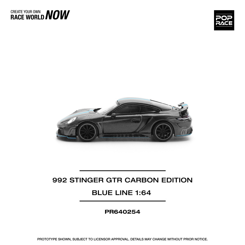 992 STINGER GTR CARBON EDITION – BLUE LINE (POP RACE, PR640254) 2