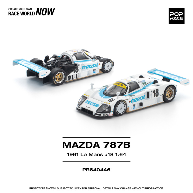 MAZDA 787B 1991 LE MANS 24HRS #18