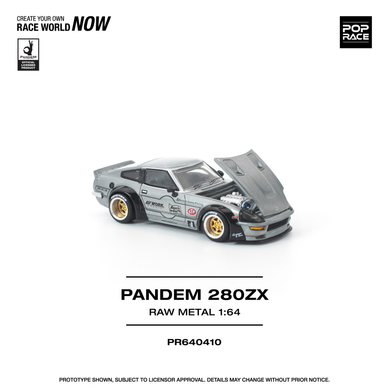 PANDEM 280ZX (RAW METAL)