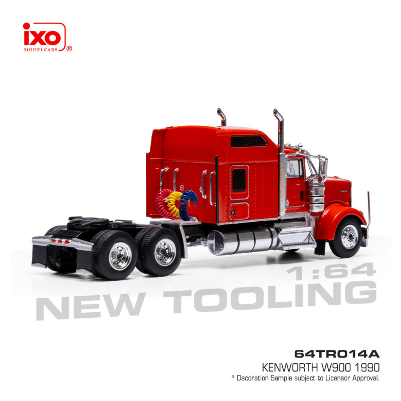 1990 KENWORTH W900 - RED (IXO AMERICA, 64TR014A) 1