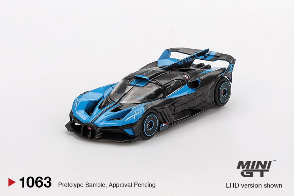 BUGATTI BOLIDE PRESENTATION (MINI GT, MGT01063)