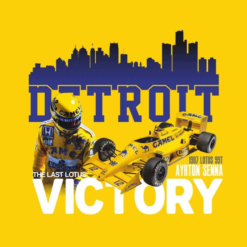 The last Lotus victory (Ayrton Senna, Lotus 99T) 1