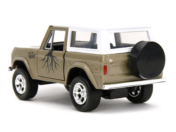 1973 Ford Bronco with Groot figure *Marvel Guardians of the Galaxy* 4
