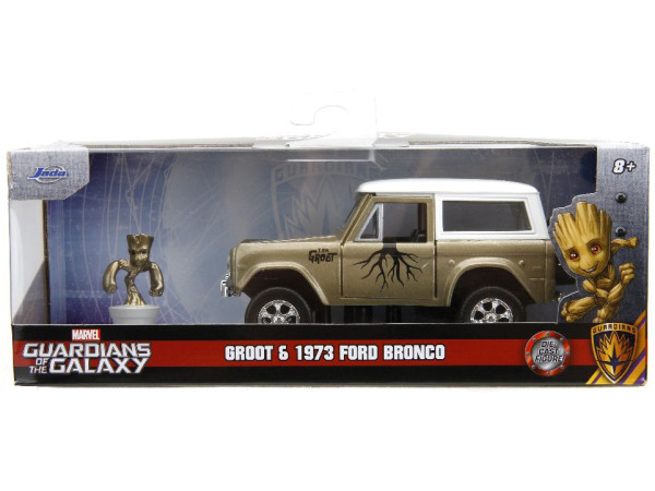 1973 Ford Bronco with Groot figure *Marvel Guardians of the Galaxy* 5