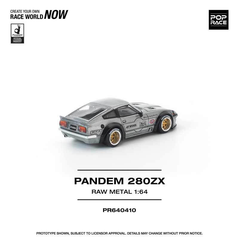 PANDEM 280ZX (RAW METAL) 1
